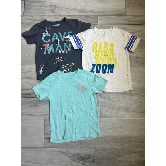 Crewcuts J Crew Boys Tshirts Size 8 Lot Of 3 Glow In The Dark - Picture 1 of 5